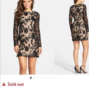 Dress the population cocktail dress